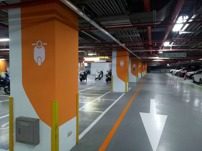 停車場 貨櫃貼圖