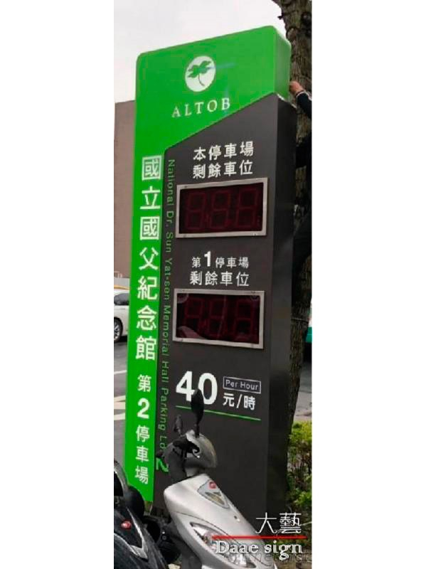 停車場 立式招牌